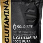 L-Glutamina 250g - 100% Pura Importada - Soldiers Nutrition