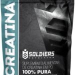 Creatina Monohidratada 500g - 100% Pura Importada - Soldiers Nutrition