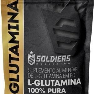 L-Glutamina 1kg - 100% Pura Importada - Soldiers Nutrition