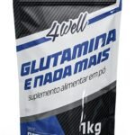 L-Glutamina 1Kg 4well 100% Pura
