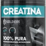 Creatina Monohidratada Pote 300g - 100% Pura Importada - Soldiers Nutrition
