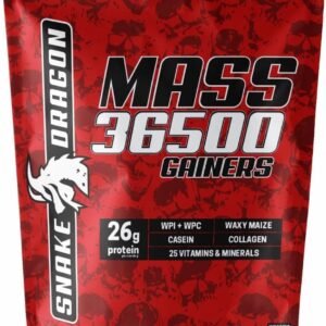 Hipercalorico Refil 3Kg Mass 36500 Gainers Whey Isolado Concentrado (3Kg, Mousse de Morango)