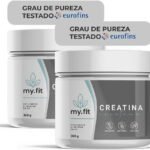 Kit 2x Creatina 100% Pura - Monohidratada, Laudo de Pureza Disponível - Total 600g